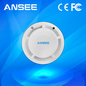 Wireless Intelligent Smoke Detector with Battery Opereated