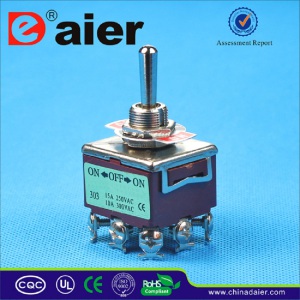 on-off-on 9 Pin Heavy Duty Toggle Switch (KN-303)